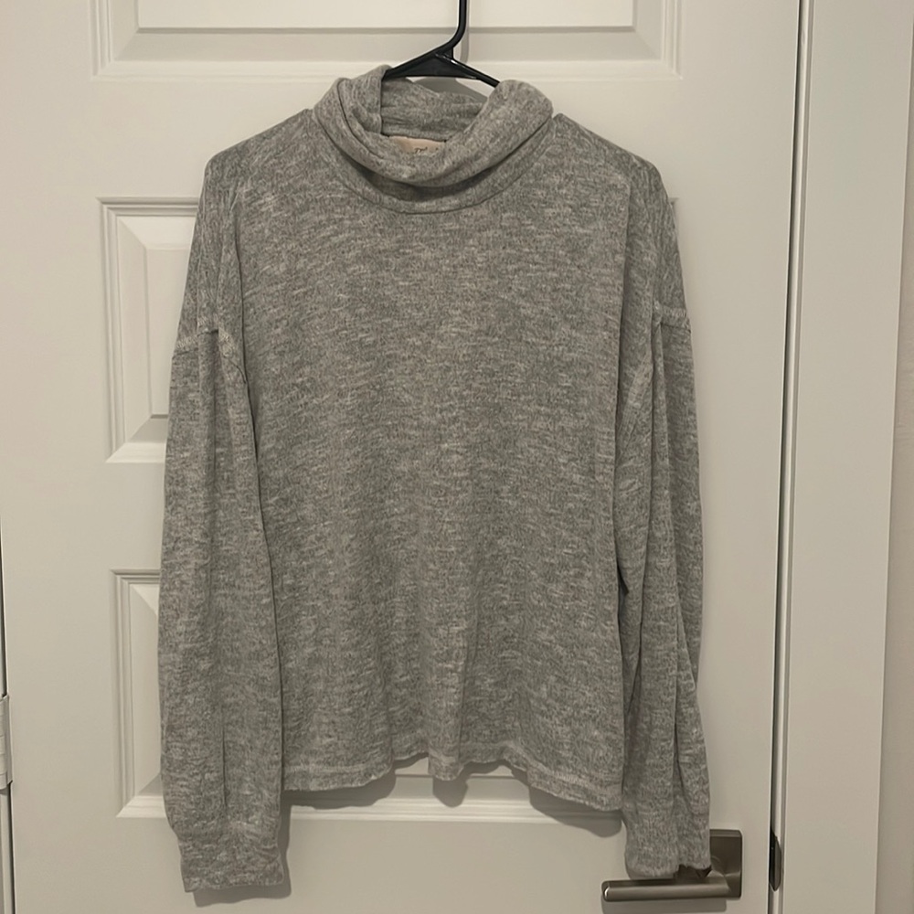 Soft grey turtle neck Sweater